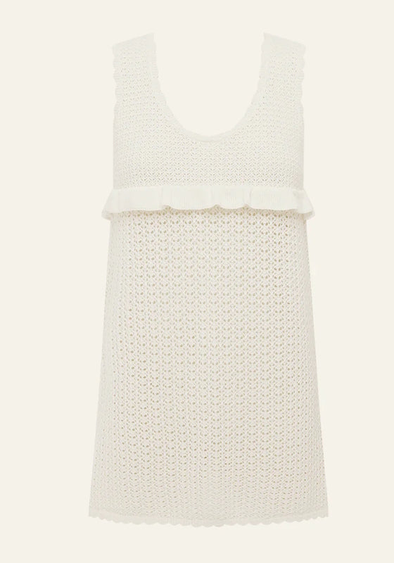 Pointelle Amelia Mini Dress