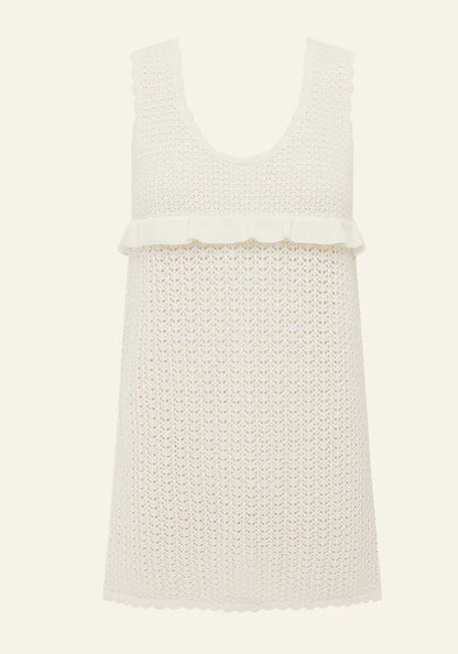 Pointelle Amelia Mini Dress