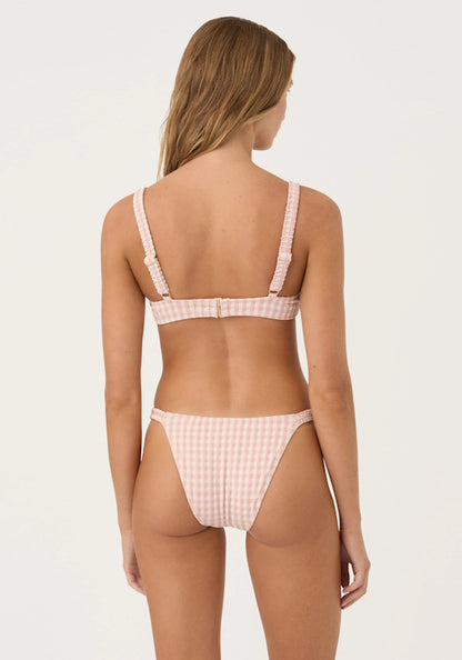 Holiday Balconette Bikini Blush Gingham