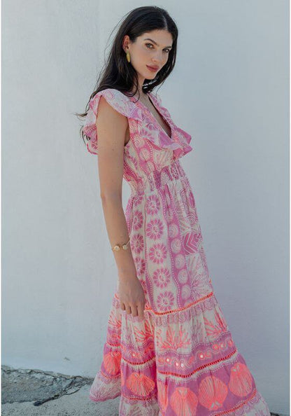 Sri Lanka Dress Pink