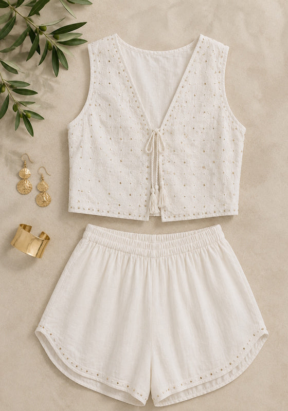 Sicilia Vest White