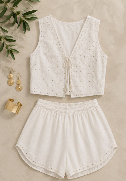 Sicilia Vest White
