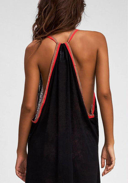 Inca Maxi Sun Dress Black