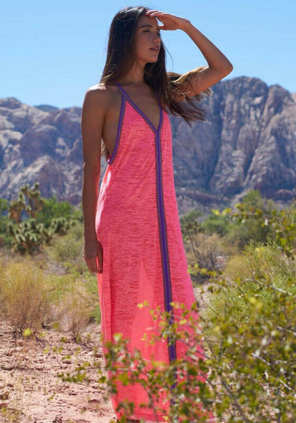 inka maxi dress Pitusa | Inca Sun Dress Hot Pink –