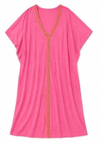 Pima Mini Abaya Hot Pink