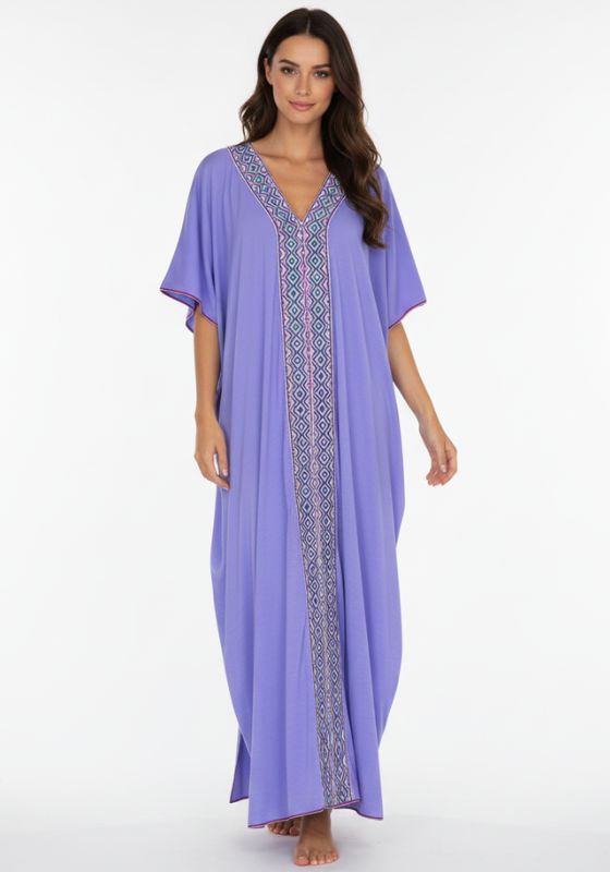 Monochromatic Thobe Periwinkle