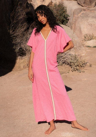 Pitusa, Abaya Kaftan bubblegum pink