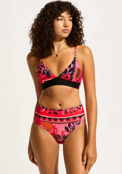 Atlantis High Waisted Bottom Paradise Pink