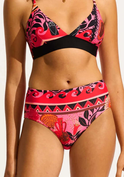 Atlantis High Waisted Bottom Paradise Pink