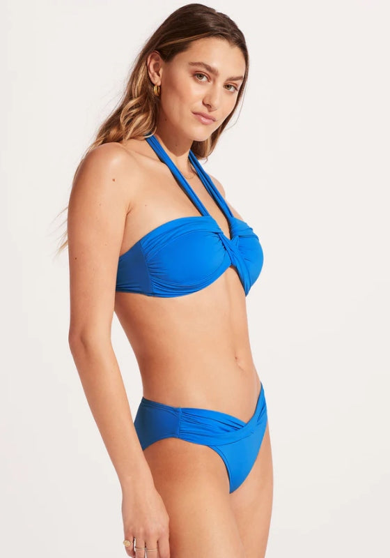Goddess Bandeau Bikini Azure