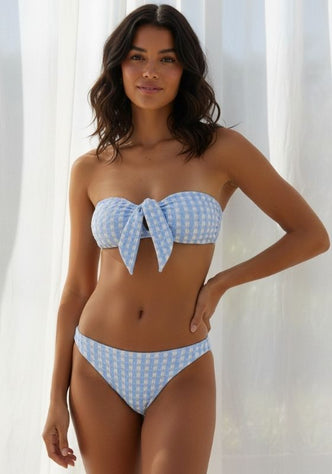 Bella Bandeau Bikini Cornflower Blue