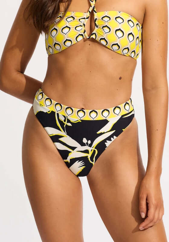 Birds of Paradise High Rise Bikini Bottom