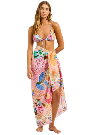 Boheme Sarong Parfait Pink