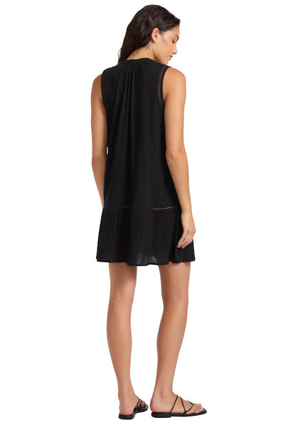 Black Ladder Dress