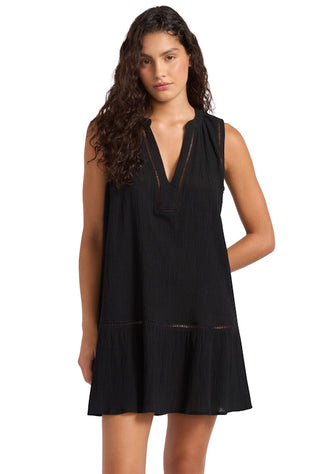 Black Ladder Dress