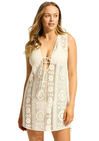 Seafolly | Crochet Mini Dress –