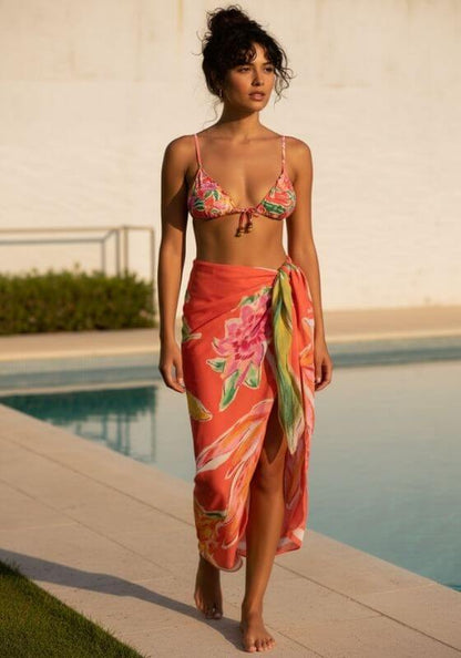 Hothouse Flowers Sarong Melon