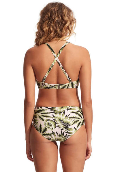 Island In The Sun Halter Bikini Top