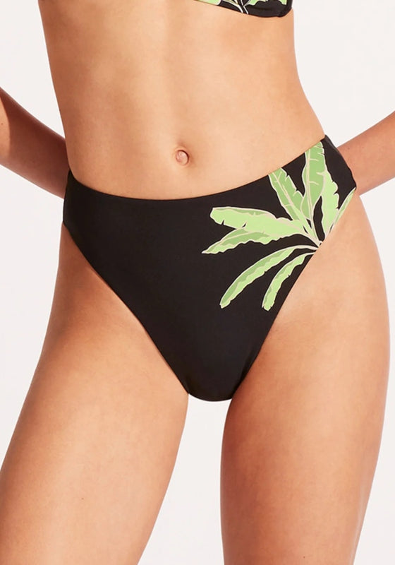 seafolly black bikini bottoms