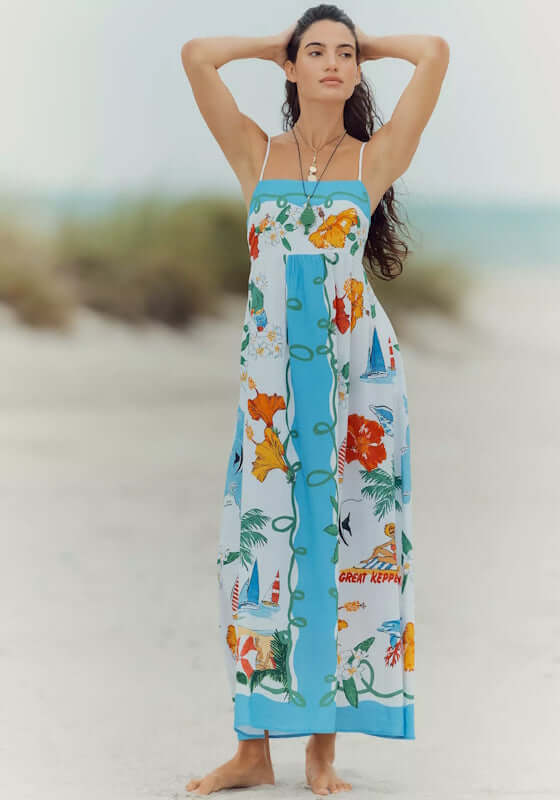 Seafolly | Viva Vacation Maxi Dress –