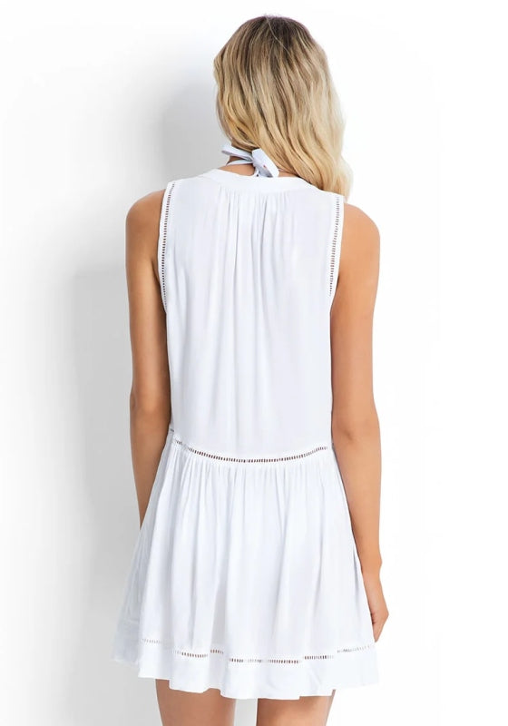 White Ladder Dress