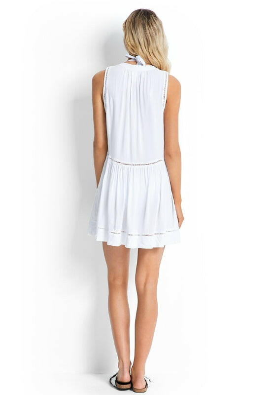 White Ladder Dress