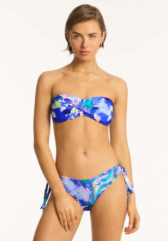 Sealevel cascade twist bandeau bikini