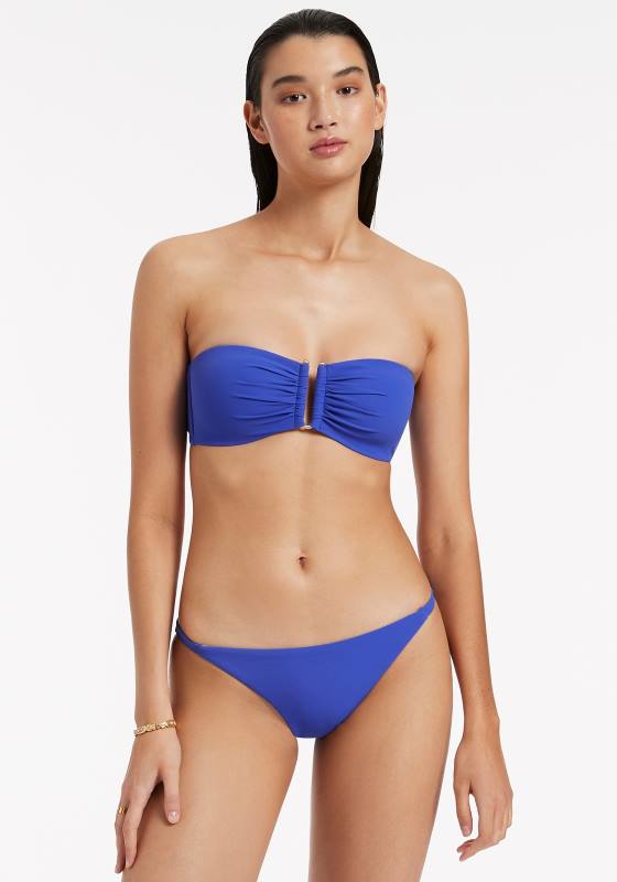 Jetset Bandeau Bikini Sapphire