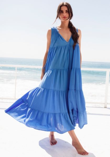9seed lighthouse dress moroccan blue