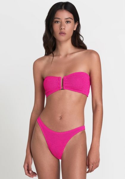 Blake Bandeau Bikini Bright Pink