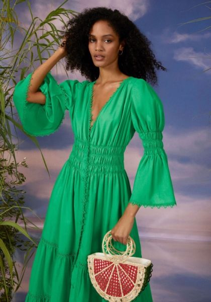 Charo ruiz | Lipa Dress Green 