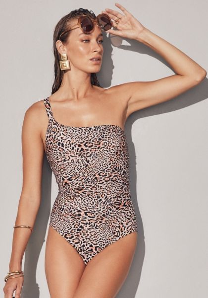 JETS Animale one shoulder swimsuit