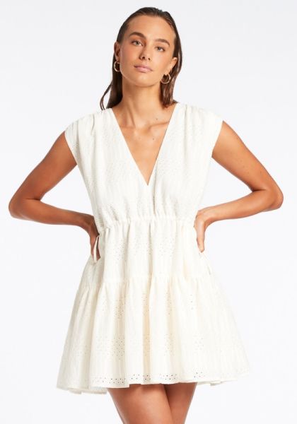 Broderie Tiered Coverup