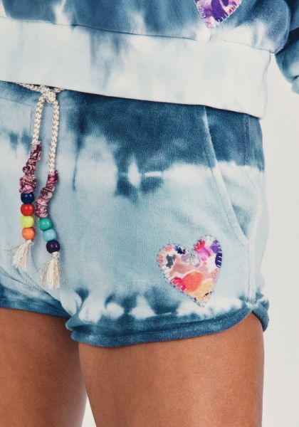 Damen Bekleidung Bademode und Strandmode Sarongs und Sarongtücher Oséree Synthetik Oseree Beschichtete High-Rise Shorts in Blau 