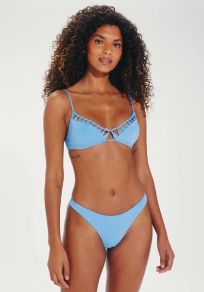 zen leeza bikini, vix swimwear, blue 