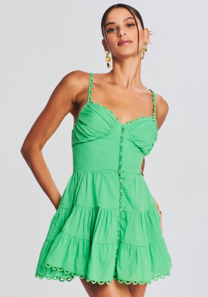 Angy Mini Dress Green