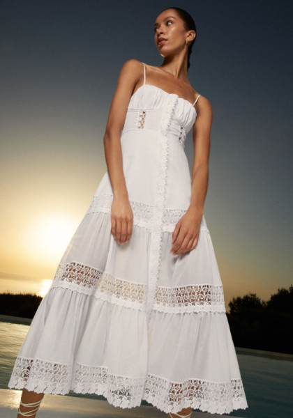 Marisa Dress White