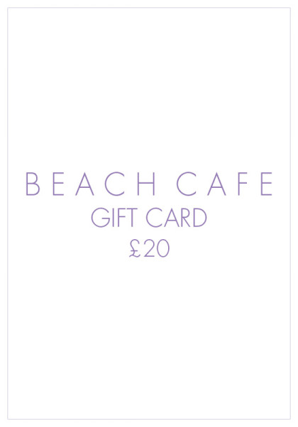 Beach Cafe Gift Card £20