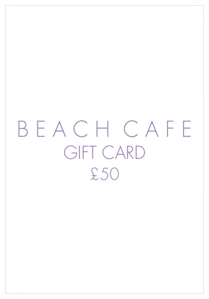 Beach Cafe Gift Card £50