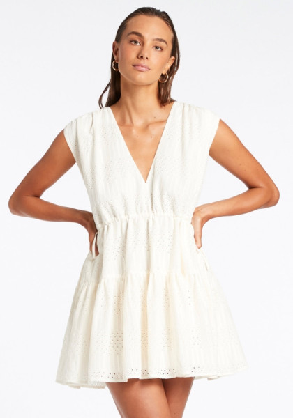 Jests Swimwear, Broderie Tiered Coverup