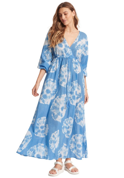 Seafolly | Tie Dye Maxi Dress Azure 