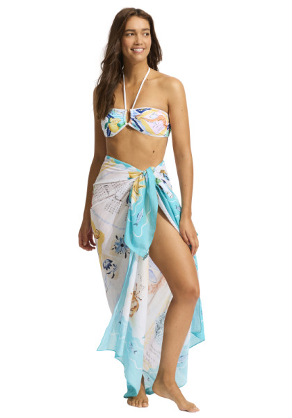 Wish You Were Here Sarong, Seafolly 