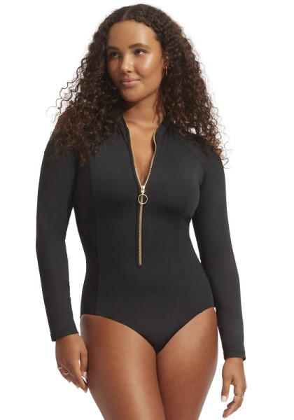 Seafolly Zip Front Surfsuit 