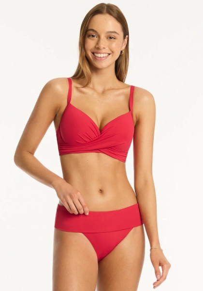 Sea Level Essentials Red Bikini
