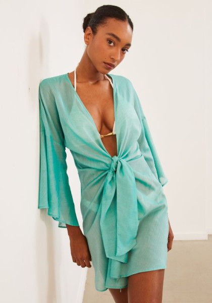 Mint Perola Knot Coverup