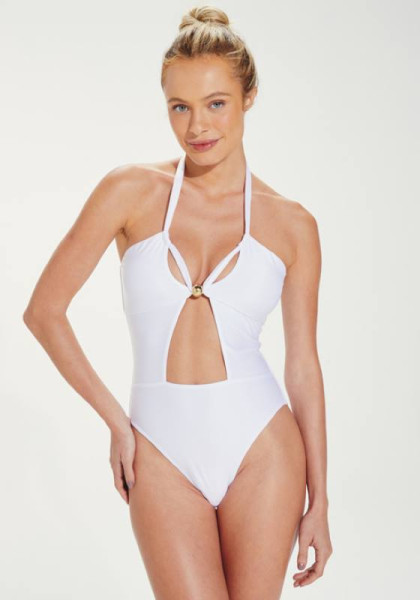 Brenda Swimsuit White, Vix Swimwear 